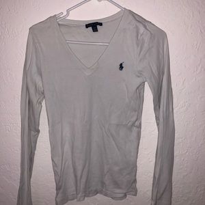 POLO RAULPH LAUREN white long sleeve